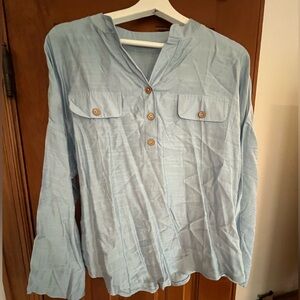 SHEIN “linen” top